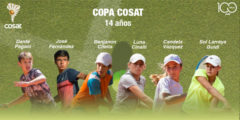 Seis atletas Sub 14 representarán a la Argentina en una inédita experiencia COSAT
