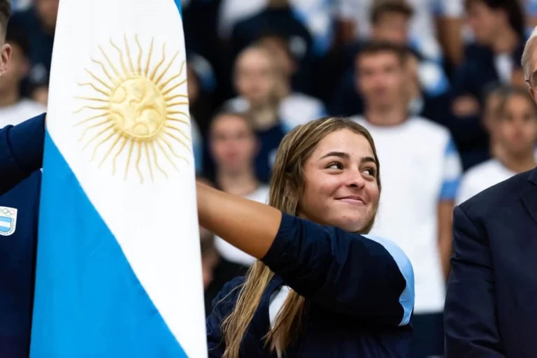 Luciana Moyano será la abanderada de la delegación argentina en Rosario