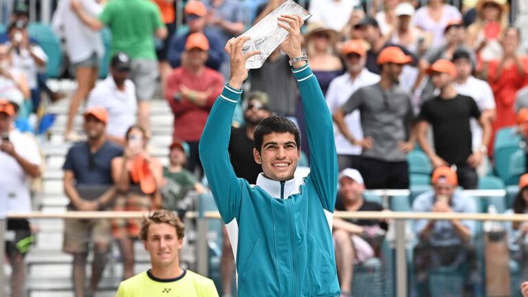 Carlos Alcaraz es el maestro en el Masters 1000 de Miami