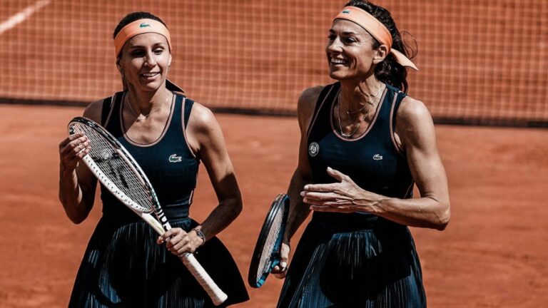 Sabatini y Dulko ganaron su segundo partido en Roland Garros