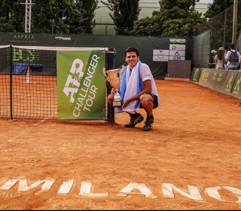 Federico Coria se consagró campeón en Milán
