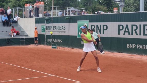 Solana Sierra es finalista en Roland Garros Junior