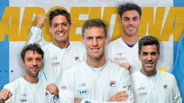Todo listo para el debut de Argentina en la Copa Davis