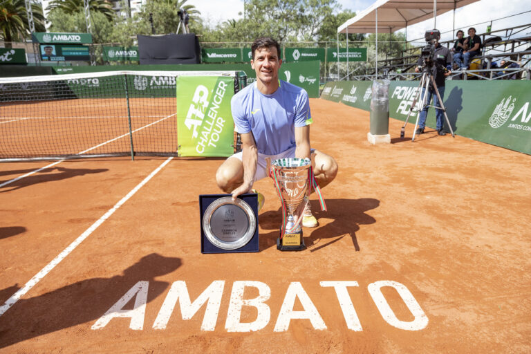 Facundo Bagnis pisó fuerte en Ecuador y volvió al Top 100