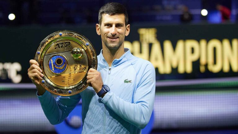 Novak Djokovic se coronó campeón por vez número 90