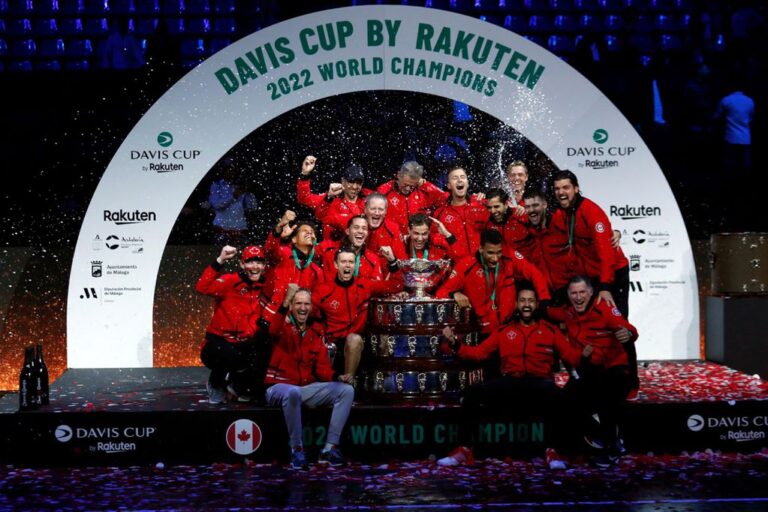 Canadá campeón de la Copa Davis por primera vez en su historia