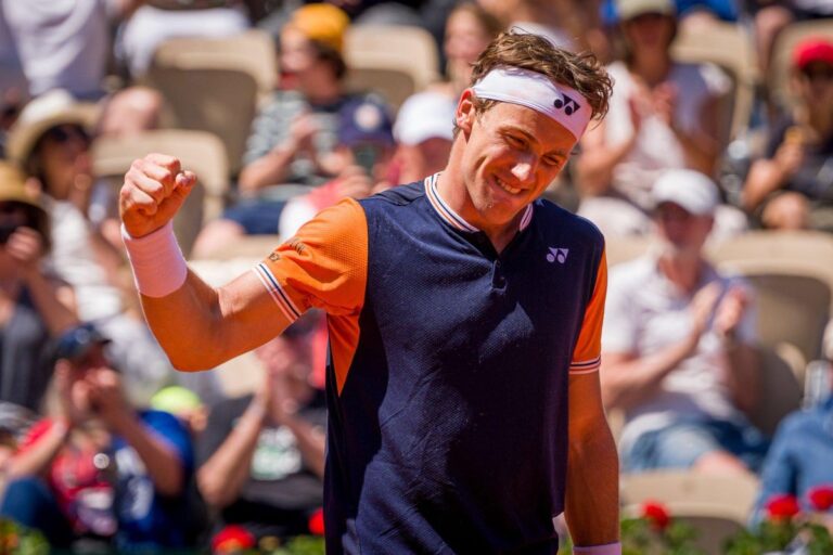 Casper Ruud es finalista de Roland Garros