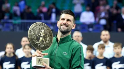 NOVAK DJOKOVIC CAMPEÓN EN ATENAS