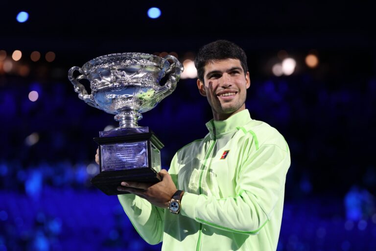 CARLOS ALCARAZ CONSIGUE EL CARRER SLAM