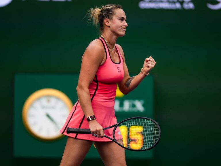 SABALENKA Y RYBAKINA DEFINEN EL TÍTULO EN INDIAN WELLS