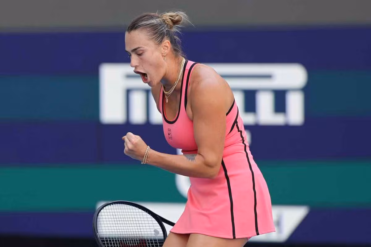 ARYNA SABALENKA LOGRA EL SUNSHINE DOUBLE