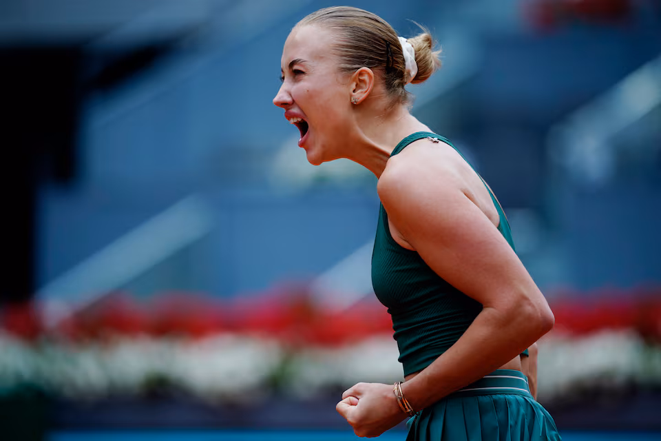 KOSTYUK Y POTAPOVA A SEMIS EN MADRID