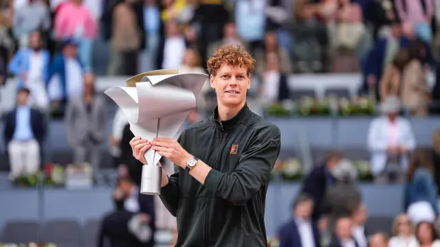 SINNER ARROLLÓ A ZVEREV Y ES CAMPEÓN DE MADRID