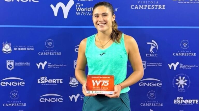 JULIA RIERA CAMPEONA EN BRASIL SIN CEDER SETS Y DE REGRESO AL TOP 150
