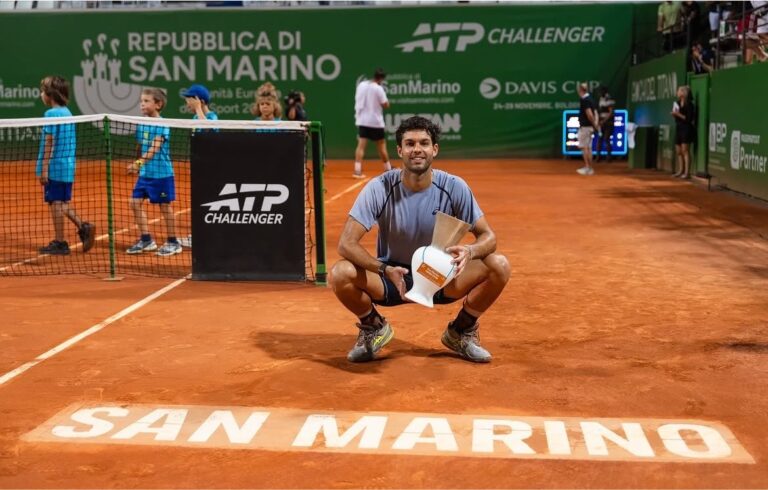 FACU DÍAZ ACOSTA VOLVIÓ AL TOP 100, TRAS CONSAGRARSE EN SAN MARINO